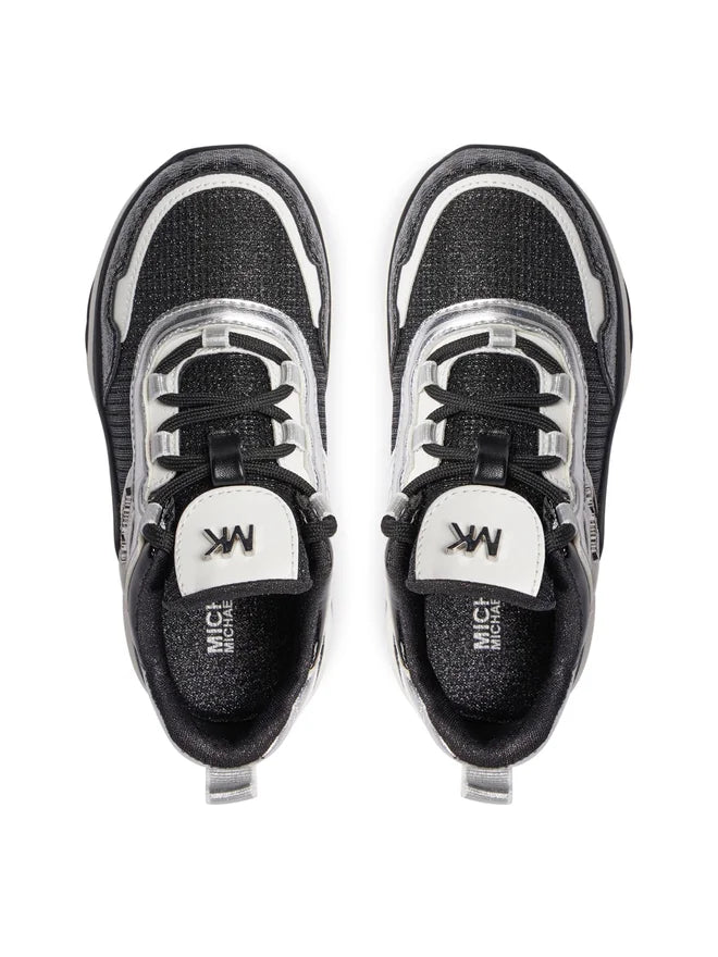Zapatillas MICHAEL KORS para damas OLYMPIA Black Silver